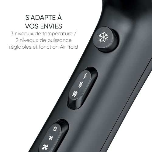 Sèche-Cheveux Severin HT 0165 – 2100 W, Câble Rétractable, 3 Températures - vue 6
