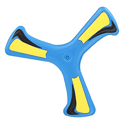 Juguete lanzador Boomerang suave y seguro para niños, material EVA 9.8 x 5.3 pulgadas, apto para mayores de 14 años, color azul miniatura 5