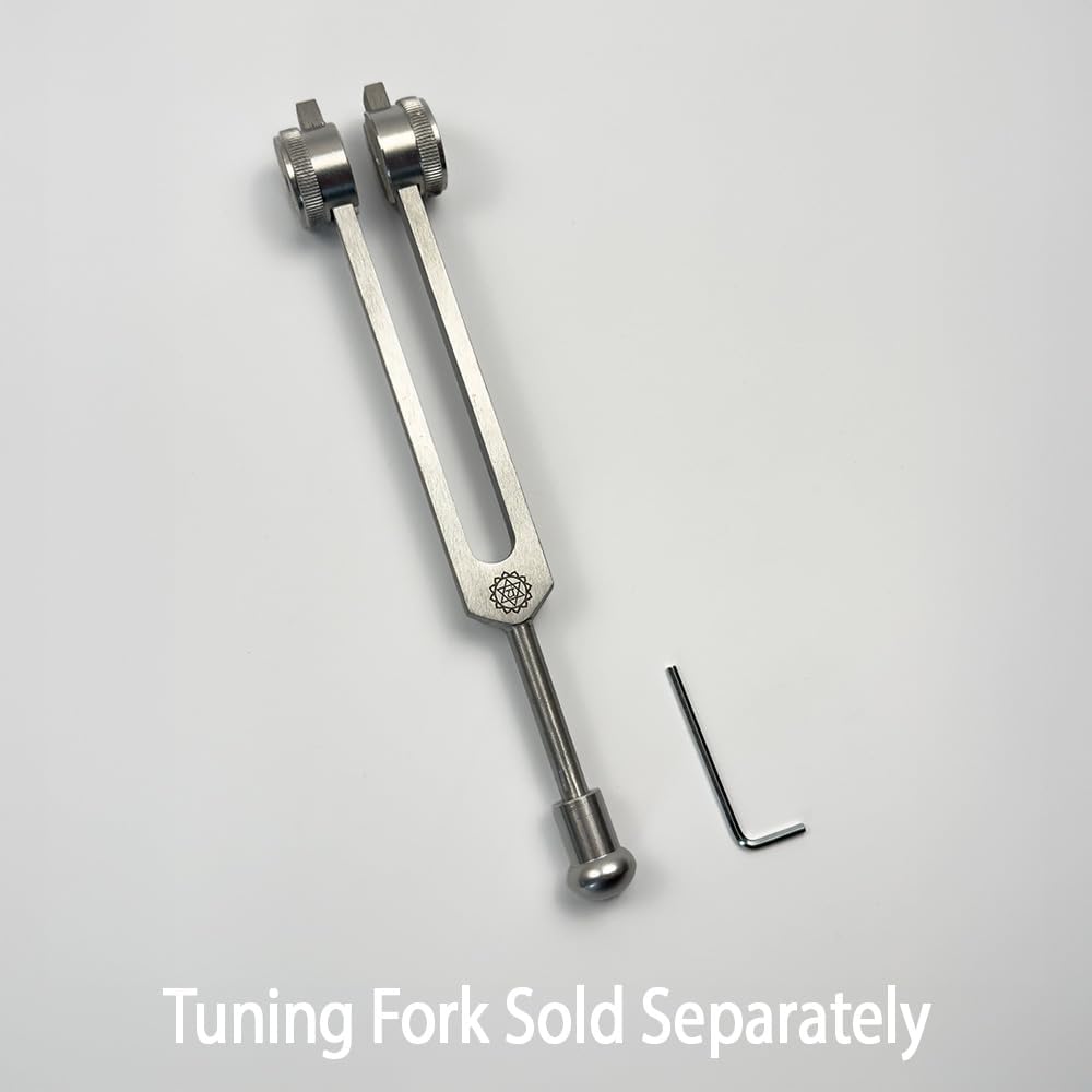 1 pc Attenuator Bead Attachment for Tuning Forks Silver