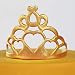 Juego de cortadores de galletas de corona – Tiara cortador de fondant,...