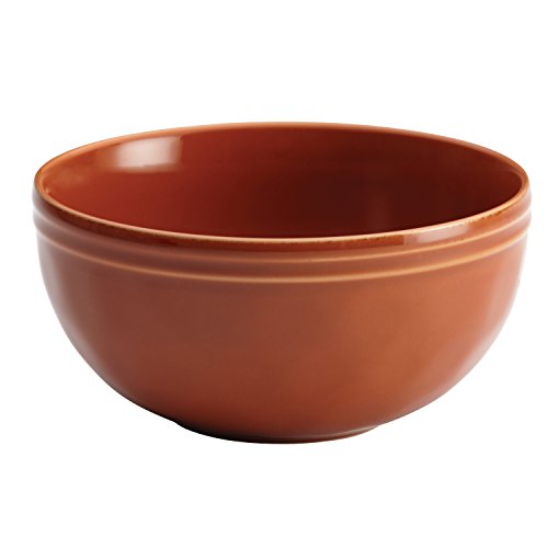 Rachael Ray Cucina Dinnerware 16-Piece Stoneware Dinnerware Set, Pumpkin Orange #TOP5
