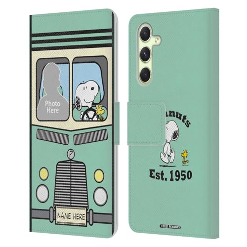 Étui portefeuille Peanuts Samsung Galaxy A54 5G antichoc avec fentes cartes pour ranger tout