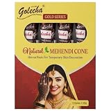 Golecha natürliche Henna-Kegel, 30 g x 4