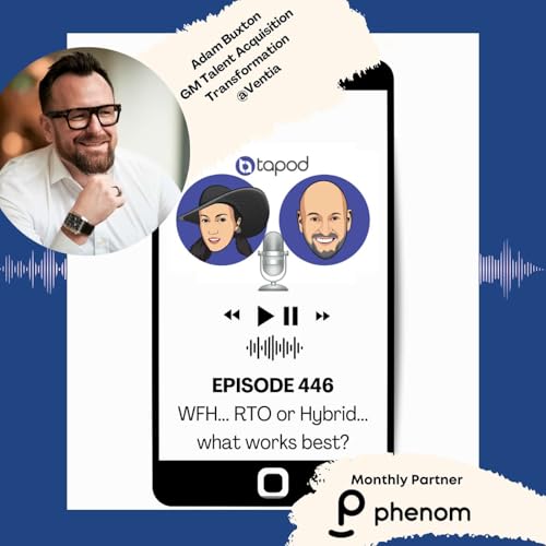 Episode 446 - WFH... RTO or Hybrid... what works best? With Adam Buxton Podcast Por  arte de portada