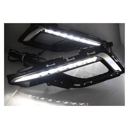 Phares avant antibrouillard LED Hyundai Sonata 9 2015 DRL - 4
