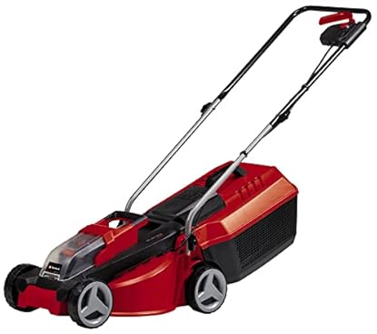 Foto di Einhell Tosaerba a batteria GE-CM 18/30 Li-Solo Power X-Change (18 V, 30 cm larghezza di taglio, fino 150 m², Brushless, 25L sacco raccoglitore, 30-70 mm altezza di taglio, senza batterie)