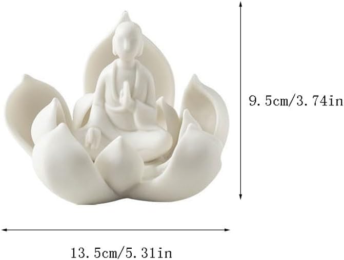 Incense Stick Holder Lotus Incense Burner Home Indoor Sandalwood Agarwood Zen Incense Incense Holder Small Ceramic Ornaments Incense Holder for Sticks