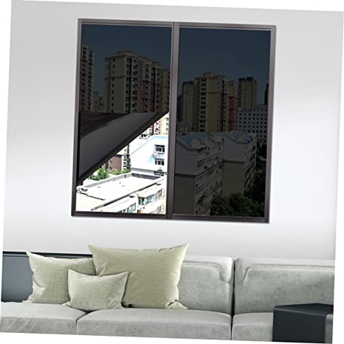 Película para ventana negra temporal 200x50 cm miniatura 7
