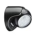 WOOPHEN Indoor Bright Wireless Fulcrum Motion Sensor LED Porch light/Spotlight - Auto ON/OFF, Battery Powered (Black)