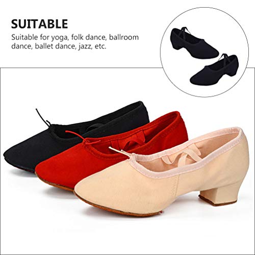 Holibanna Sapatilhas de balé femininas para ioga e dança, sapatilhas, sapatilhas de balé, sapatilhas
