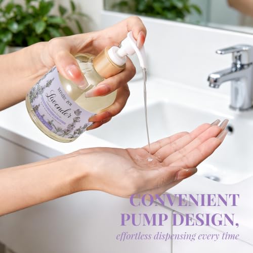 Image of ROMIIE ZOI Liquid Hand Soap with Gift Box - Lavender - 260ml / 8.7 fl.oz