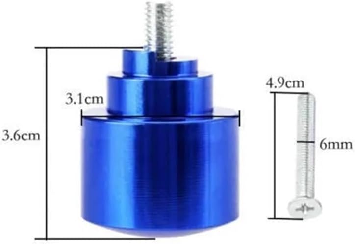 Motorcycle Handlebar End Plugs Motorcycle Handlebar Grips Handle Bar Cap for Honda Cb 919 CBR 600Rr 900Rr 929Rr 954Rr 1000Rr 1100Rr Rc 51 Vfr 800