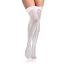 White Bow Ruffle