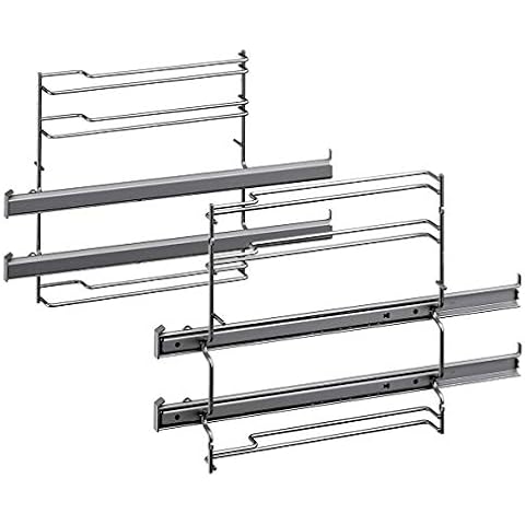 Bosch HEZ538200 Accessory for Ovens/Pull-Out System / 2-Way Telescopic Extension/Stainless Steel Cover