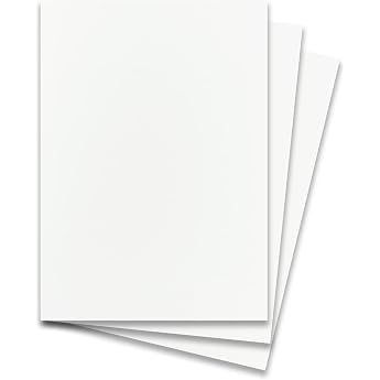 Pack of 50 DIN A4 Cardboard with Linen Structure   Colour White   29.7 x 21 cm   250 g per m    Single Card without Fold   Ideal for Crafts Scrapbooking Greeting Cards