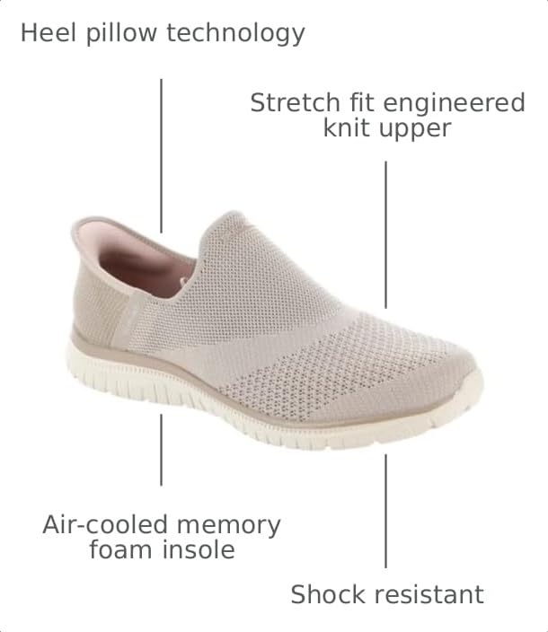 Image of Skechers Women's Virtue-Sleek Sneakers | Walking Shoes