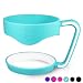 Blue Handle for YETI Cup 30 oz Ozark Trail Simple Modern & Other 30 oz Tumblers. CHILLOUT LIFE Anti-Slip Handle for RTIC Tumbler BPA-free (Aqua Blue Handle Only)