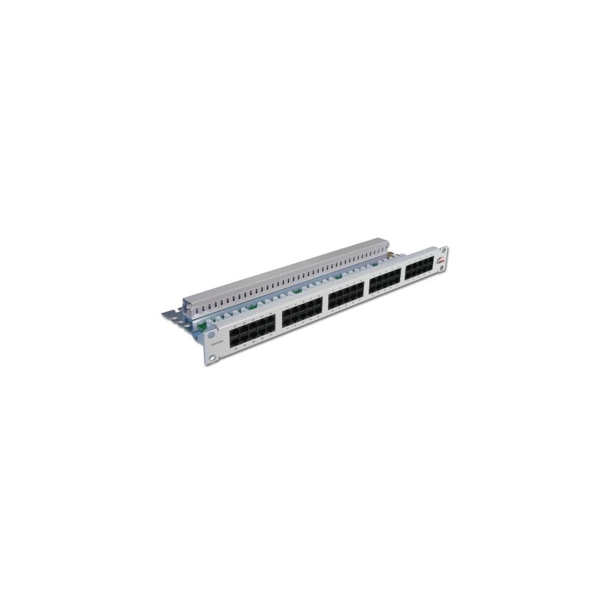 6941 5410 Telefonieverteilerfeld 50xRJ45 19z oben 1,3,5... unten 2,4,6..