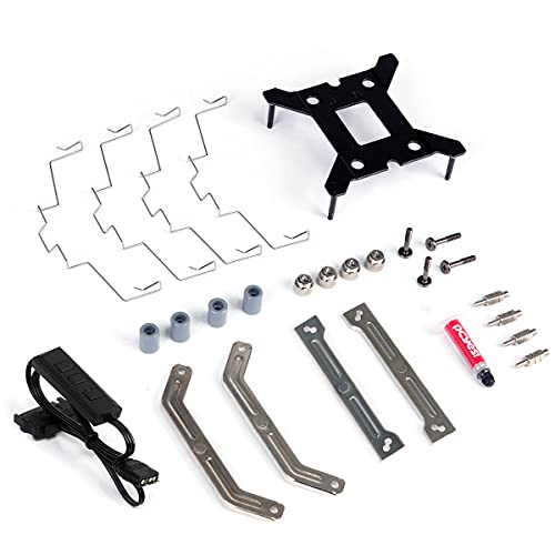 COOLER PARA PROCESSADOR KZ X - 120MM - ARGB - TDP 180W - PCYACKZX - PCYES