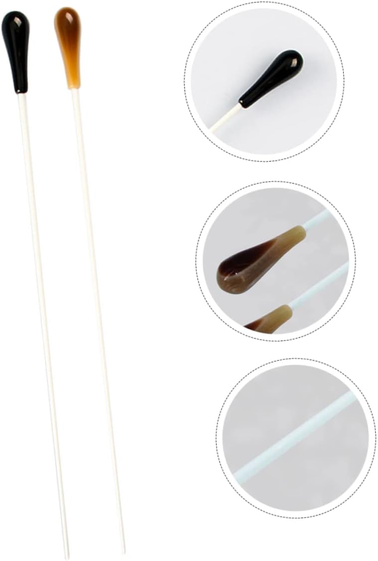 Levemolo 10pcs Resin Music Conducting for Concerts and Choral and Flexible Design