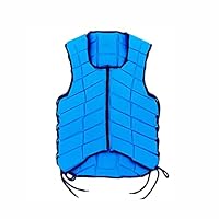 Gilet Equestre Pilipane Imbottito - Protezione Schiuma Per Bambini Blu - Foto 3
