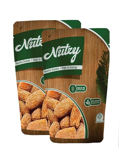 Image of Nutzy Premium Dates (Dry Yellow Dates / Peela Chuara, 400g)