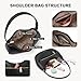 BOSTANTEN Small Purses for Women Trendy Cresent Shoulder Bag Hobo Handbags, Black 2025