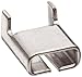 Strapbinder ST252 201 Stainless Steel Ear Buckle, 1/4" Width (Box of 100)