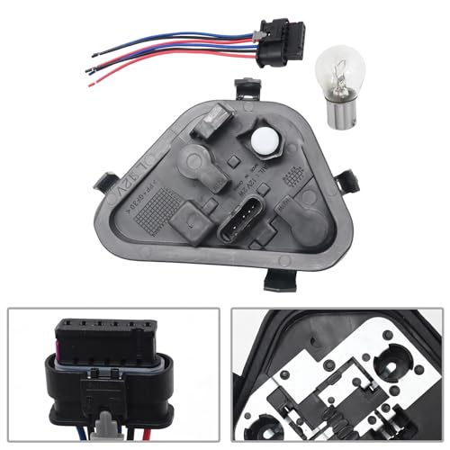 Hoypeyfiy 63217313043 Car Tail Lamp Bulb Holder Socket Left N/S Side with Plug Kit, Compatible With BMW 3-Series F30 F80 2013-2019