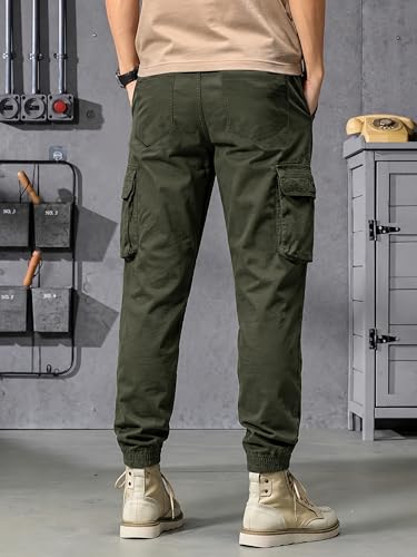 Image of Noble Monk Cargo for Men || Cotton Cargo Pant || Stylish Multi-Pocket Casual Trousers for Men
