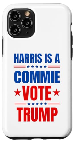 Coque pour iPhone 11 Pro VOTE TRUMP RÉPUBLICAIN FUNNY HARRIS 2024 ÉLECTION