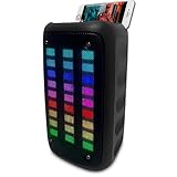 Caixa De Som Bluetooth Potente Portátil Caixa Grande karaoke Entrada Para Microfone Led Usb Caixinha de Som Potente