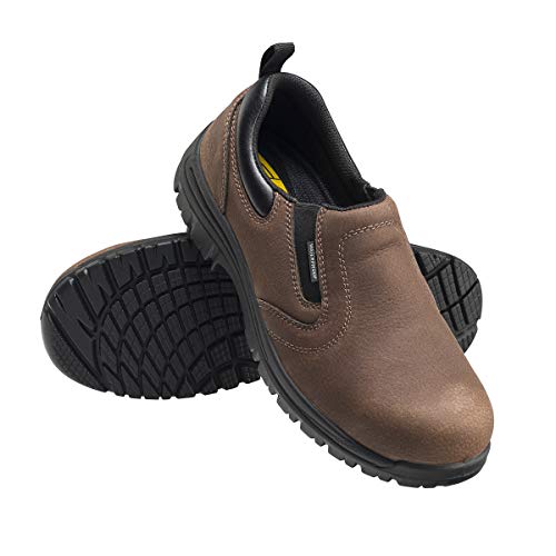 Fsi Footwear Specialties International Men's Foreman Composite Toe Waterproof Slip On Work Shoe, Brown, 8 #TOP7