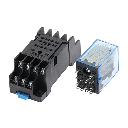 Relais électromagnétique MY4NJ AC 36V 5A composant automatisme rail DIN, pack de 50