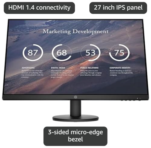 Image of HP P27v G4 FHD Monitor c