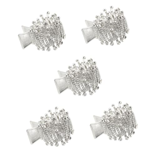 Pince à cheveux femme griffe lot de 5 pour queue de cheval et cheveux fins