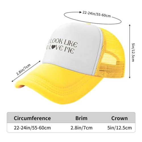Image of Funny Trucker Hats,Trucker Hat Baseball Cap for Women Snapback Adjustable Hat Humor Gift Men
