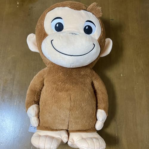 おさるのジョージ スーパーラージぬいぐるみ ぽってりVer.