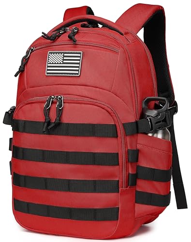 Image of Military tactical backpack, backpack for men black small tactical assault bag