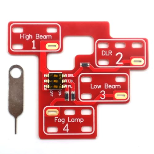 6 High Mod ＆ 8 high Mod, for GM Low Beams High Beams & DRL Light On Simultaneously Compatible with 2003-2007 Chevy Silverado GMC Sierra 1500/2500/3500 Classic