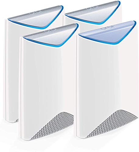 Netgear-Orbi-Pro-SRK60B04-Sistema-WiFi-Mesh-tribanda-AC3000-con-1-Router-y-3-repetidores-Que-Cubren-hasta-700-m2-para-oficinas-y-Negocios