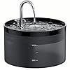Cat Water Fountain: Dog Bowl Fountains – Automatic Pet Dispenser – Dogs Drinking Waterer Bowls Indoor – Auto Watering Dish Supplies – Easy Cleaning Animal Machine – Quiet 67oz/2L Kitty Drink Fountain