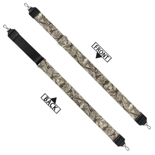 Image of Jeiento Wide Purse Strap Wide Shoulder Strap Adjustable Replacement Belt Soft Guitar Shoulder Straps for Women Girls Gifts