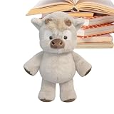 Peluche Vache Highland, 45 Cm Doudou Vache Doux, Animal En Peluche Pour Garçon Et Fille, Cadeau D’Anniversaire Et Décoration De Chambre, Kaki