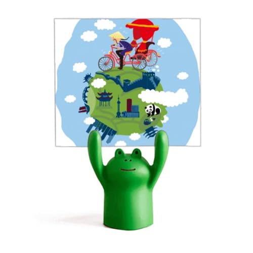 Porte-mémo mural grenouille chinois idéal pour égayer le bureau des enfants