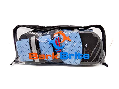 Bark Brite Lightweight Neoprene Paw Protector Dog Boots Designed For Comfort And Breathability In 5 Sizes (Blue Lg) #TOP2