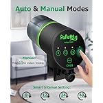 Automatic Fish Feeder for Aquarium, Auto Fish Food Dispenser with Timer and Feeding Ring, Moisture-Proof, Smart Fish Tank Vacation Feeder with 2 AAA Batteries - Image 4