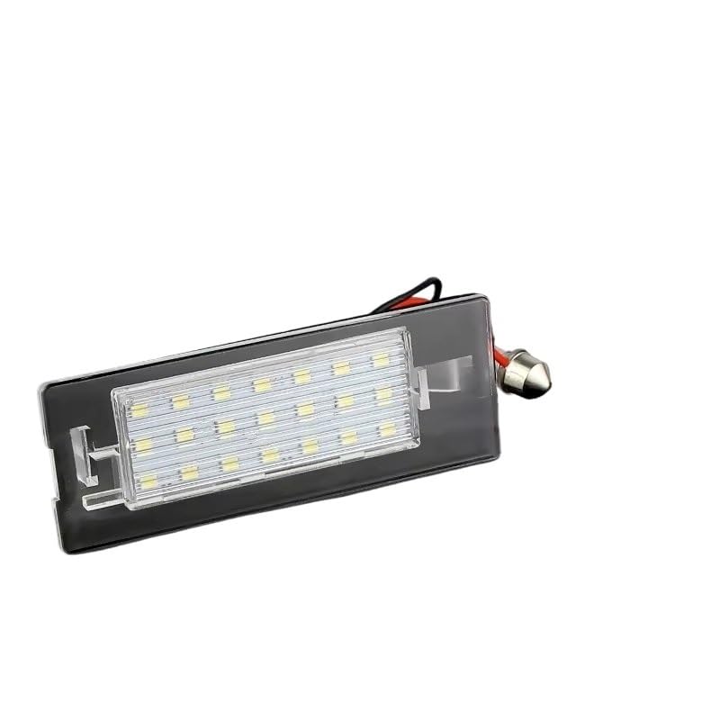 Luz de matrícula para Fiat Panda 169 312 319 pack de 2 bombillas traseras repuesto OEM 71734797
