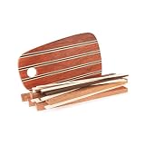 Woodcraft Woodshop Exotic Cutting Board Kit 3/4' X 10' X 16' Andira, Hard Maple, Wenge