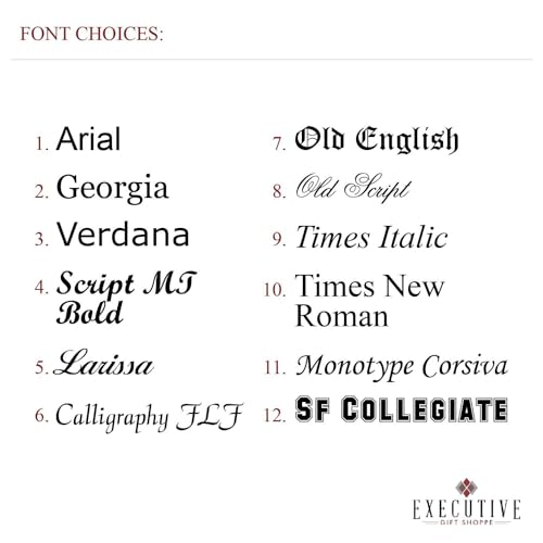 Executive Gift Shoppe Lawyer Personalized Arch Premier Crystal Clock